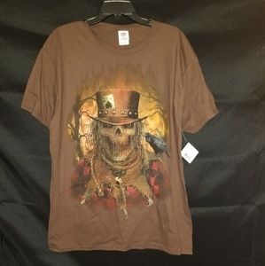 Men's scarecrow/Halloween tee